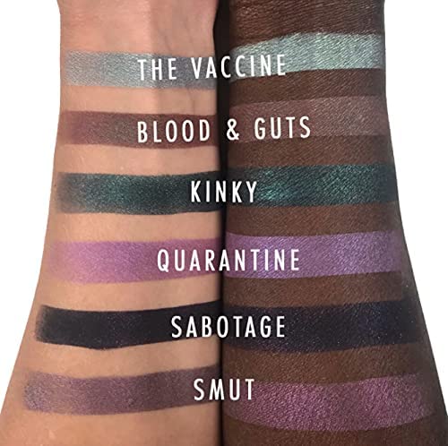 Concrete Minerals Eyeshadow, Silky- Smooth and Highly Pigmented, Longer-Lasting With No Creasing, 100% Vegan and Cruelty Free, Handmade in USA, 12 Grams Loose Mineral Powder (Vertigo)