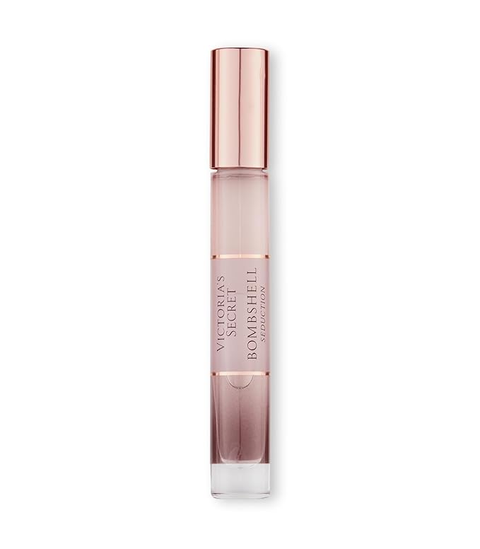 Victoria's Secret Bombshell Seduction Eau de Parfum Rollerball, Notes of White Peony, Sage & Velvet Musk Travel Size Mini Perfumes for Women (0.23 oz)