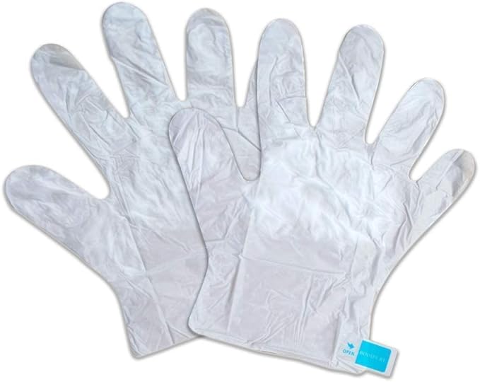 Bodipure Premium Hand and Foot Mask | Moisturizing Kertain Gloves & Socks | Hydrating Dull Dry Hands, Cracked Heels, Callus Softening & Nail Strengthening | Chemical-Free Feet Treatment | (6+6 Pack)