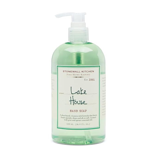 Stonewall Kitchen Lake House Hand Soap, 16.9 ounces (Pack of 2)