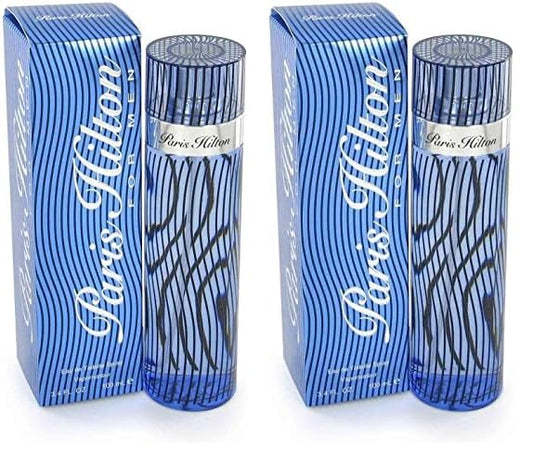 Paris Hilton Man For Men. Eau De Toilette Spray 3.4 Fl Oz (Pack of 2)