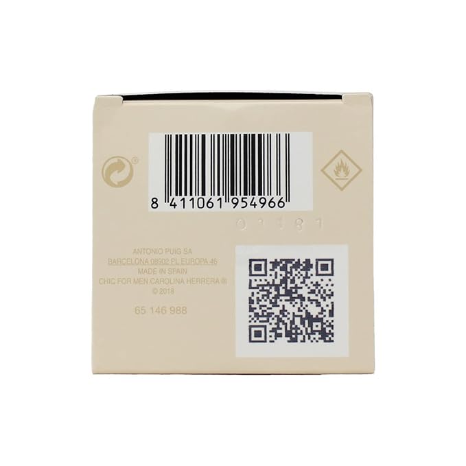 Carolina Herrera Chic Eau De Toilette Spray 3.4 Oz / 100 Ml for Men