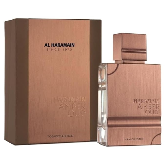 Al Haramain Amber Oud Tobacco Edition - Unisex Amber - Long Lasting Perfume for Men and Women - 2 oz