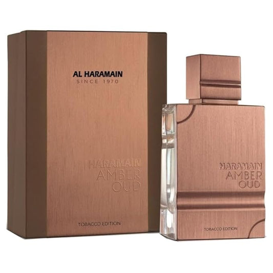 Al Haramain Amber Oud Tobacco Edition - Unisex Amber - Long Lasting Perfume for Men and Women - 2 oz