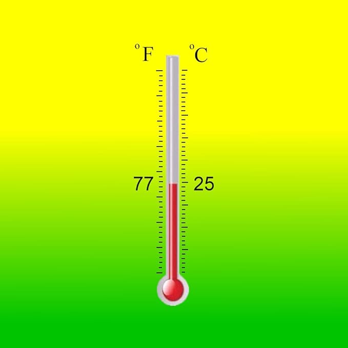 Temperature Activated Thermochromic Color Changing Pigment Perfect for Color Changing Slime (Green-Yellow 77F/25C)
