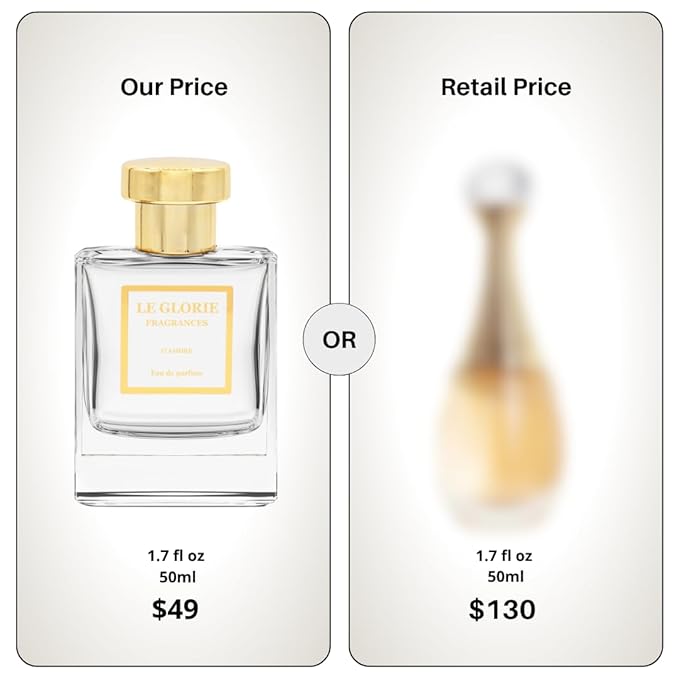 Inspired by C.D J'adore, G'amore EDP, Long Lasting 12-14 Hours Perfume Spray for Women, All Skin Types, Cruelty Free - 0.33 oz 10ml