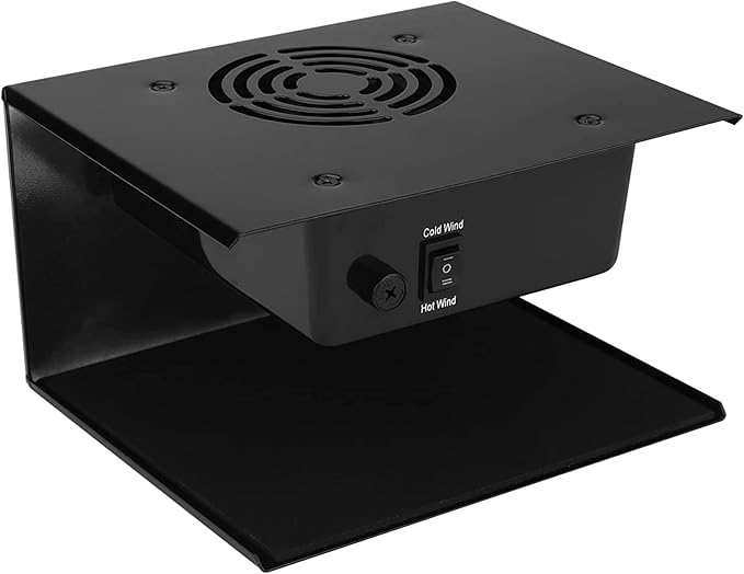 Nail Dryer for Regular Polish, 300W Nail Drying Fan with Hot and Cool Air, Professional Air Nail Dryer for Manicure Salon and Daily Home Use