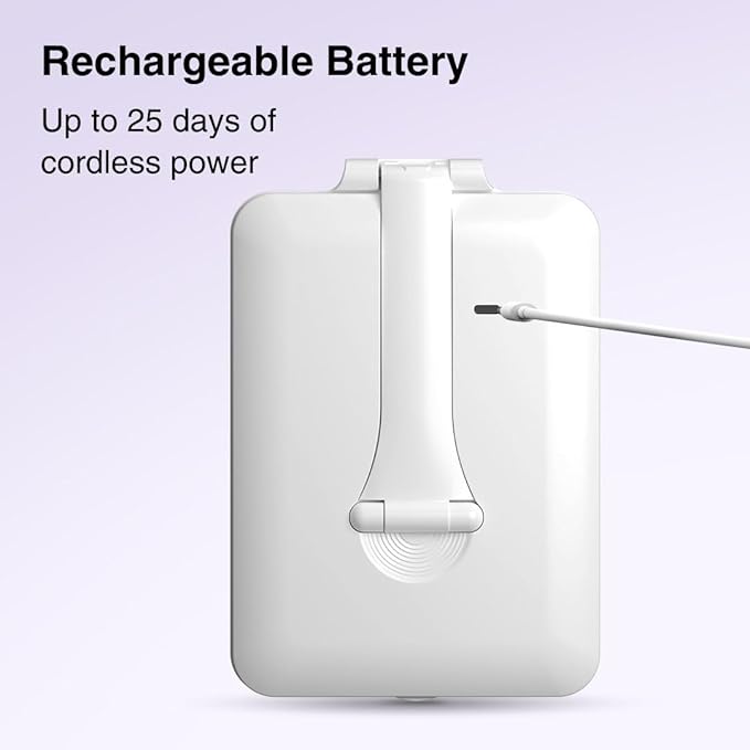 Fancii Rechargeable Travel Makeup Mirror with Bright LED Lights and 3 Color Modes - Ultra Thin, Portable and Lightweight, Touch Dimming, Compact Folding Mirror, Lighted Vanity Mirror, Nora Mini