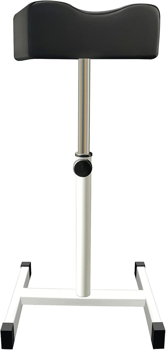 Pedicure Foot Rest,Height Adjustable Pedicure Chair,Non-Slip Pedicure Stool for Massage Office or Home,Black