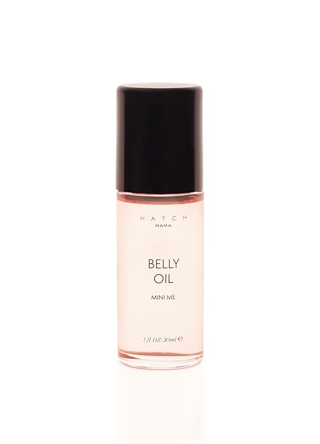 HATCH Belly Oil Mini Me - 1oz Quick-Drying Belly Oil - Vegan & Plant Based Nutrient Rich - Supports Skin Throughout Pregnancy