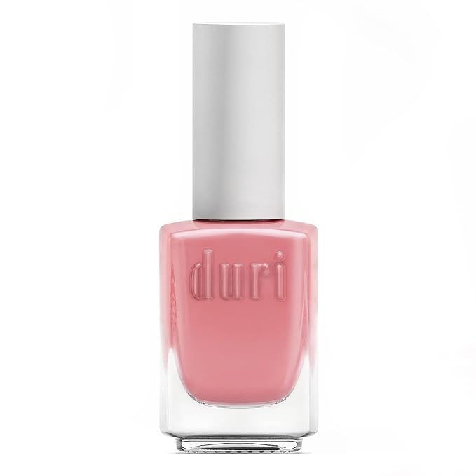 duri Nail Polish, 773 Dinner Date, Coral Pink, Full Coverage, Glossy Finish, Quick Drying, NEW Brush, 0.45 Fl Oz