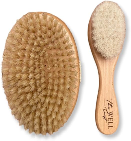 Body & Face Dry Brush Set