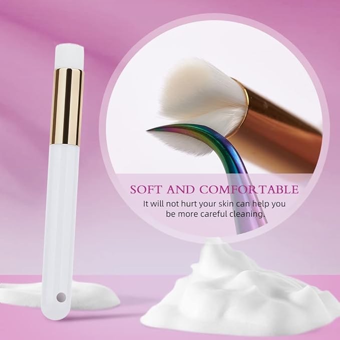 Lash Shampoo for Lash Extensions 150ml Eyelash Extension Cleanser Lash Extension Shampoo with Brush Arison Safety Gentle Eyelid Foaming Cleanser Makeup Remover, Deep Cleansing & Nourishing