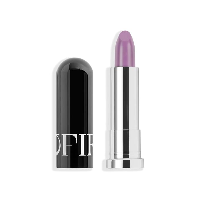 OFIR Satin Hydrating Lipstick | Full Coverage, Revitalizing, Lightweight Formula | All Day Wear Moisturizing - Muted Purple - 0.12 oz