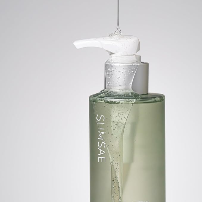 Pore Control Cleansing Gel Foam - Korean Skincare Gel to Foam Cleanser with Green Tea, Chestnut Shell, and Botanical Complex for Pore Care, Sebum Balance and Makeup Removal, 155ml / 5.24 fl.oz