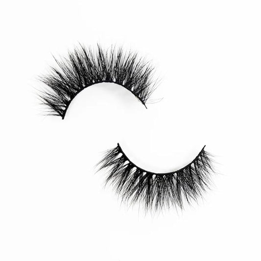 3D Mink Lashes | Luxury Real Mink Eyelashes Cruelty-Free False Lashes Reusable, Maximum Volume 18mm-25mm Wispy and Fluffy Real Mink Lashes (Rose)