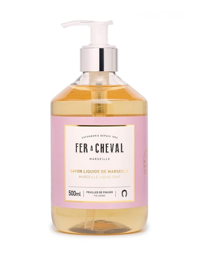 Fer a Cheval Marseille Liquid Soap - Fig Leaves, 500 ml