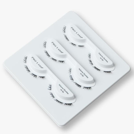 Pro Lash ProWear Professionally Styled Lash Clusters - Easiest to Apply Eyelash Cluster - 10 Day Eyelashes - Waterproof Lashes Clusters - 3 Sets - Volume Shorties No. 06 - Black