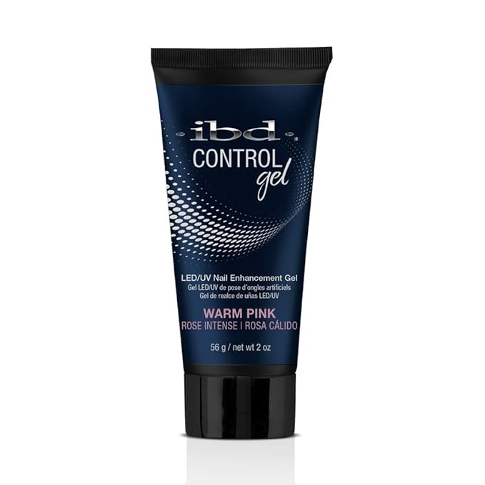 IBD Pro-Hybrid Nail Control Gel, Warm Pink Color, LED/UV Nail Enhancement Gel