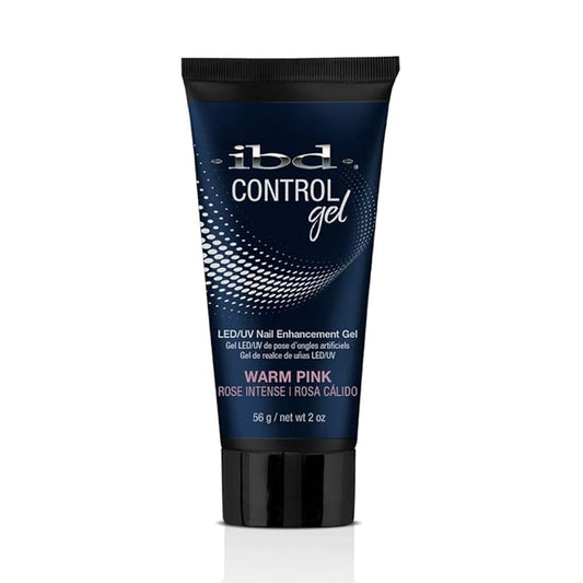 IBD Pro-Hybrid Nail Control Gel, Warm Pink Color, LED/UV Nail Enhancement Gel