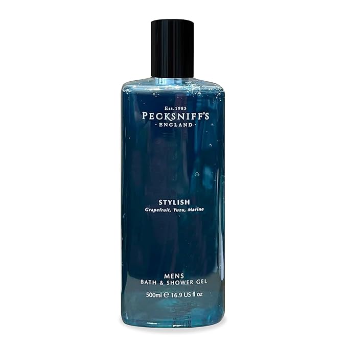 Pecksniff's Men's Luxurious Moisturizing Bath & Shower Gel (Stylish)