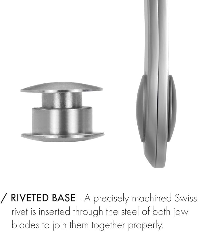 GERMANIKURE Nail Clipper and Glass Nail File Set in Black Leather Case - Made in Solingen Germany of FINOX Stainless Steel, Glass Nail Care Supplies Made in Czech Republic