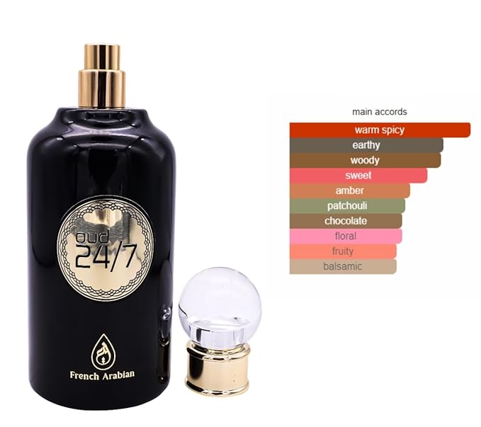 Oud 24 Perfume 100ml Eau de Parfum Long-lasting Oud Perfume for Women and Men Perfume Vanilla Amber Oud Perfume Gift Spray