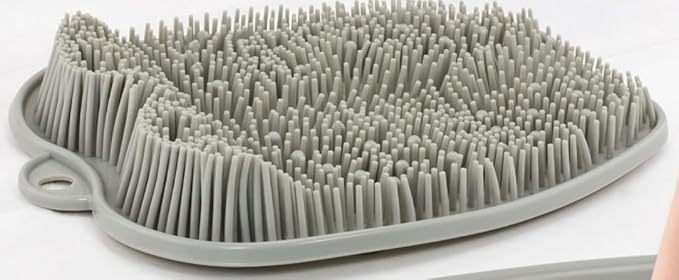 ZENVY Foot Silicone Foot Scrubber Massage Mat Set for Soothing at-Home Relaxation (Foot Scrubber Mat)