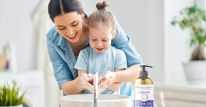 Brittanie’s Pure Castile Liquid Soap Refill, Rosemary Peppermint, 16 Ounce | Dish Soap, Hair & Body, Home, Gentle and Pure, Made with Natural Luxurious Oils, Vegan & Gluten Free Non-GMO