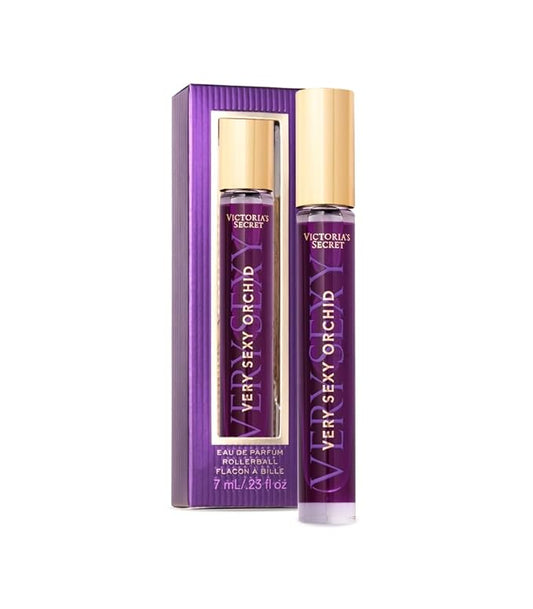Victoria's Secret Very Sexy Orchid Eau de Parfum Rollerball, Notes of Blackcurrant, Orris Woods & Sheer Patchouli, Travel Size Mini Perfumes for Women (0.23 oz)
