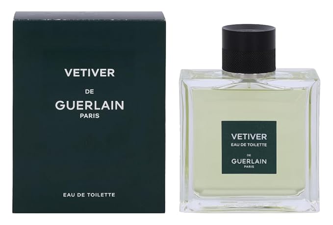 Guerlain Vetiver Eau De Toilette Spray For Men, 3.4 Ounce