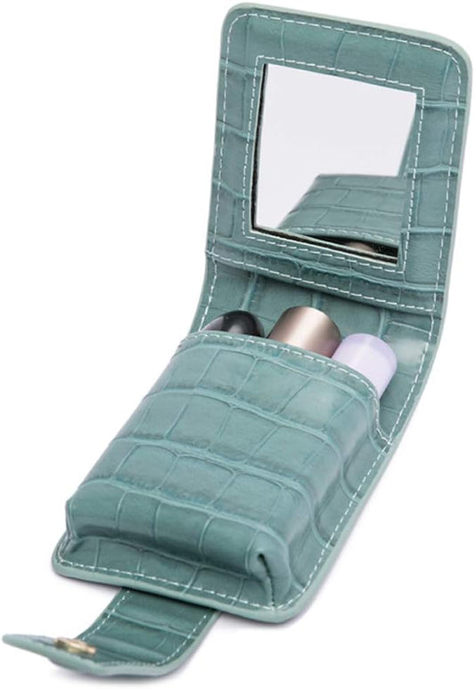 Earnda Makeup Lipstick Case for Outside Mini bag Travel Cosmetic Pouch