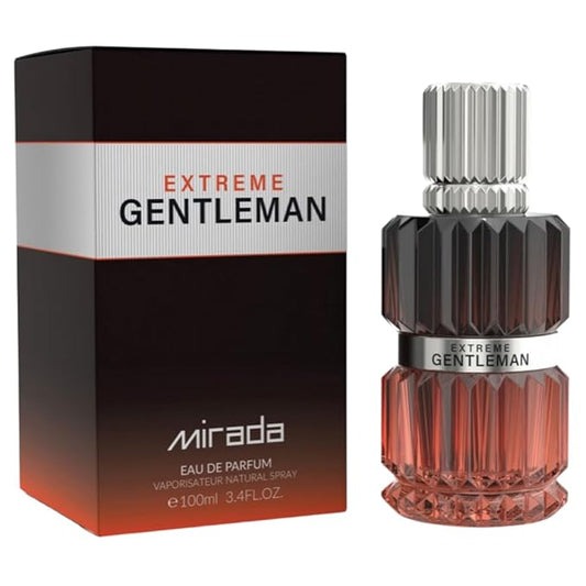 Gentleman Extreme, Men's Eau de Parfum (EDP) 3.4 FL. Oz (100ml), Men’s Perfume with Notes of Sea Notes, Grapefruit, Lime, Mandarin Orange, Jasmine, Bay Leaf, Ambergris, Guaiac Wood, Oakmoss