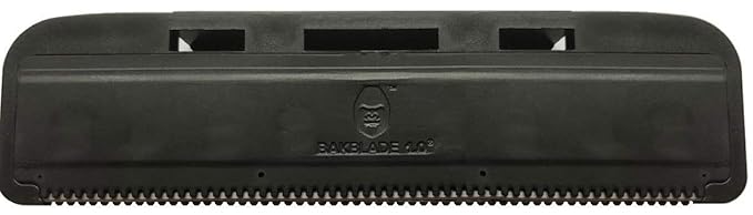 baKblade 1.0 Back Hair and Body Shaver Refill Replacement Cartridges Bundle. 4 Inch Extra-Wide Wet or Dry Disposable Razor Blades (3 Razors Included)