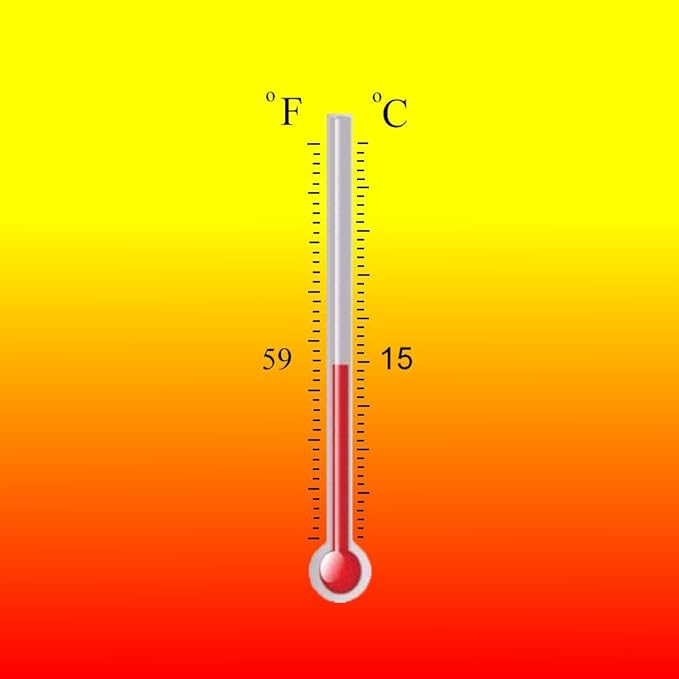 Temperature Activated Thermochromic Color Changing Pigment Perfect for Color Changing Slime (Yellow-Red 59F/15C)