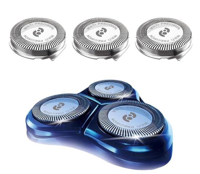 HQ8 Replacement Heads, Blades for Aquatec Shaver HQ8505 AT815 AT810, 3pc-Pack