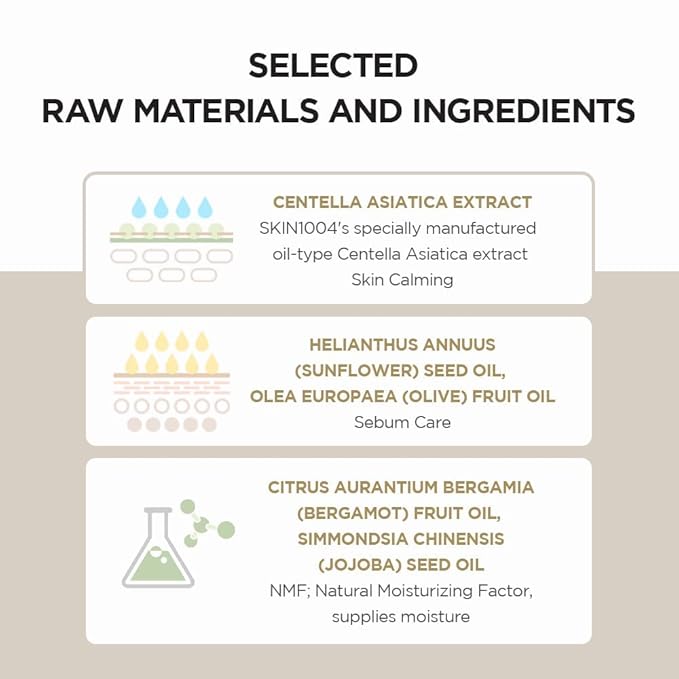 SKIN1004 Madagascar Centella Ampoule 3.38fl.oz (100ml) and Light Cleansing Oil 6.76fl.oz (200ml) Bundle