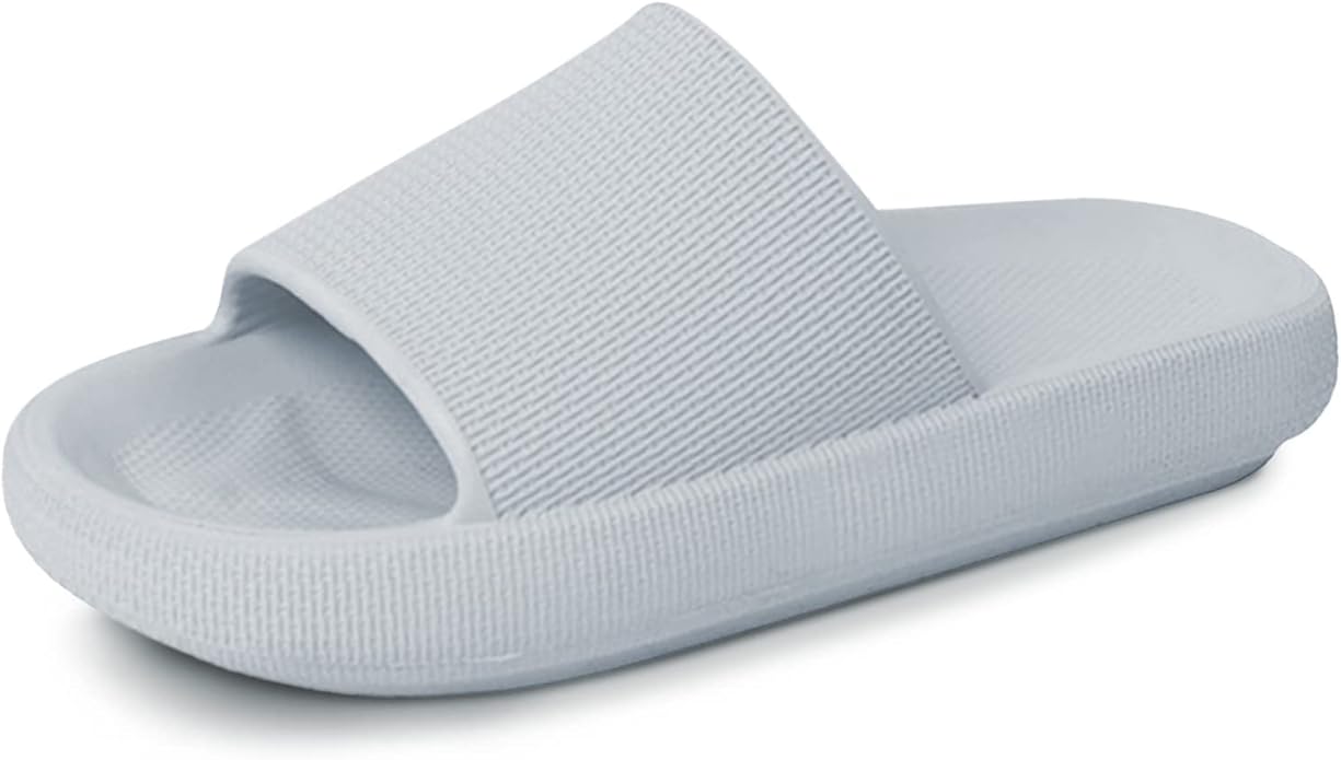 Menore Slippers for Women and Men Quick Drying, Parent-Child EVA Open Toe Soft Slippers, Non-Slip Soft Shower Spa Bath Pool Gym Beach House Sandals for Indoor & Outdoor