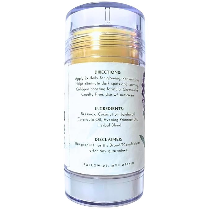 Vilót Skin Face Balm for Skin Barrier Repair, Dewy Collagen Moisturizer, Fine lines & balanced skin tone - 2.4 oz