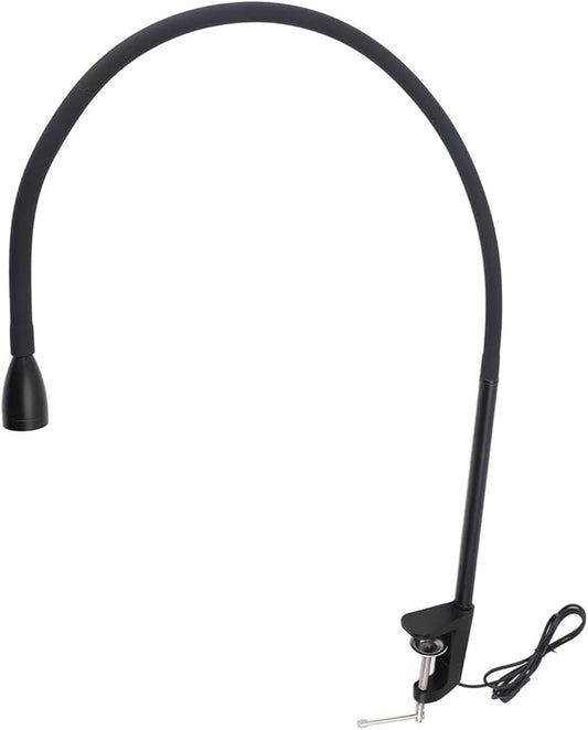 Portable LED Lash Light With Clamp and Foot Pedal for Eyelash Tech - Gel Curing Lamp and Nails Eyelash Dryer