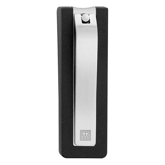 Beauty TWINOX Manicure and Pedicure Nail Clippers, Extra Blade with Stainless Steel Collecting Box, Premium Nail Care, 80 mm