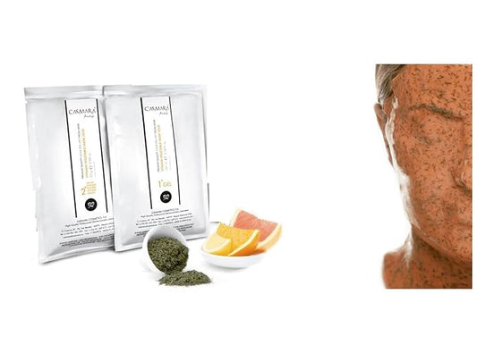 Casmara Premium Quality Algae Peel Off Facial Masks 4.26 Ounce/mask Gel(3.38 Oz)/Mask Powder(0.88 Oz) (vegetable)