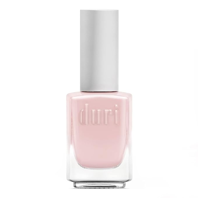 duri Nail Polish, 719 Poetic Blush, Fabulous Creamy Blush Pink, Full Coverage, Glossy, Fast Drying, 0.5 Fl Oz