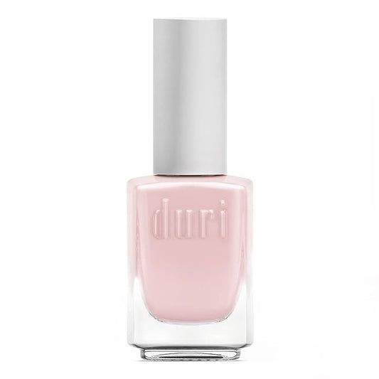 duri Nail Polish, 719 Poetic Blush, Fabulous Creamy Blush Pink, Full Coverage, Glossy, Fast Drying, 0.5 Fl Oz