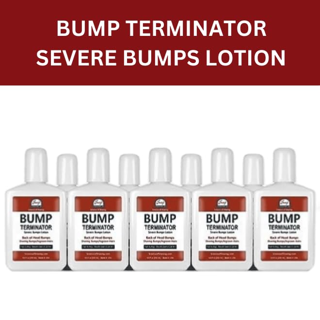 BUMP Terminator Razor Bumps & Shaving Bumps Remover | Ingrown Hair Treatment for Pubic Area with Glycolic Acid, Salicylic acid & Tea Tree Oil| BREEJ Bump Treatment for Bikini Bumps, 6.8 oz (Pack of 1)