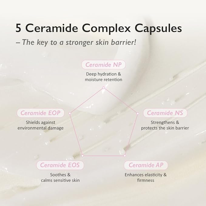 HARUHARU wonder Black Rice 5 Ceramide Barrier Moisturizing Cream, Daily Skin Barrier Care, Long-Lasting Hydration, Soothing & Nourishing, Ceramide Capsules, Korean Skincare 50ml