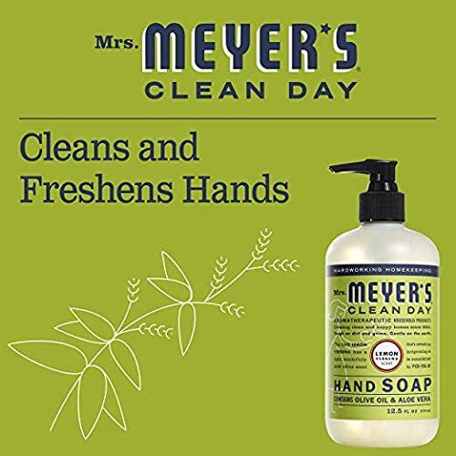 MRS. MEYER'S CLEAN DAY Hand Soap, and Refill Variety Pack Soaps Made to Clean and Freshen Hands 2 ct.