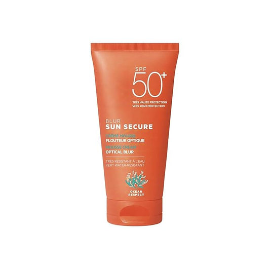 SUN SECURE BLUR SPF 50+ Blur 50ml Optical Blur Mousse Suncream, Sunscreen Face Skin Protection Sun Cream, 1.7 Fl Oz. NEW SKIN BEAUTY GIFT