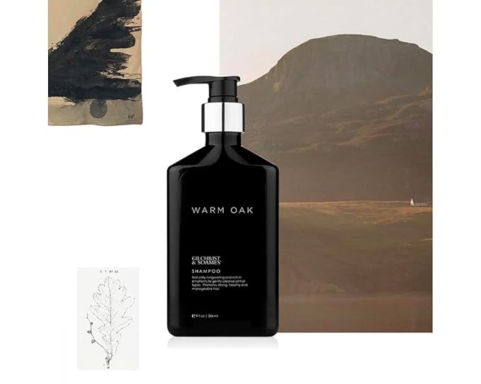 Gilchrist & Soames Warm Oak Hand Wash - 9oz - Natural, Essential Oils, All Skin Types, Zero Parabens, Sulfates, and Phthalates