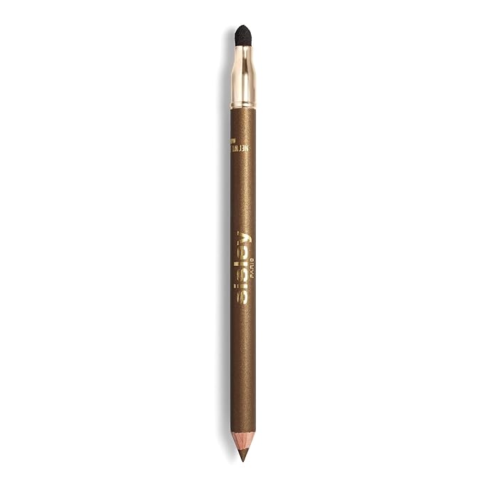 Sisley Paris Phyto-Khol Perfect, 4 Khaki - Long-Lasting Eyeliner Pencil - Enhances & Intensifies the Eyes - Smudge-Tip Applicator, Made-to-Measure Sharpener - Suitable for Sensitive Eyes